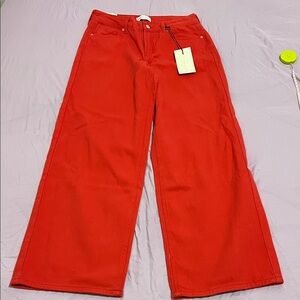 Angel Kiss Vibrant Red Trousers